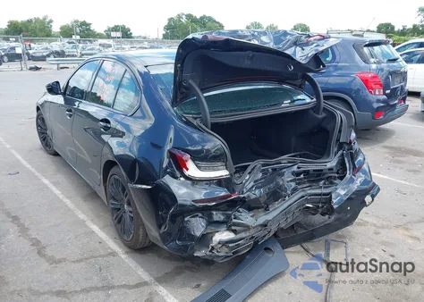 2020 BMW 3 Series M340I z USA, uszkodzony, nr VIN WBA5U7C06LFH27191